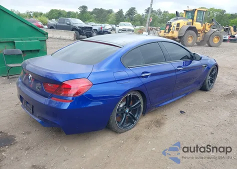 2014 BMW M6 Gran Coupe from USA, damaged, VIN WBS6C9C54EDV73943